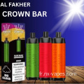 Al Fakher Crown Bar 20mg / ml 8000 Puffs Vape